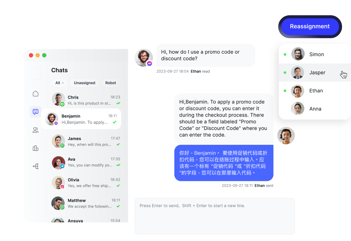 Acompanhamento da colaboração em equipe